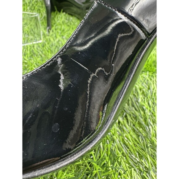 The Kooples Black Leather Pointed Toe Pump Heels Stiletto Shoes Size EU 38 US 8 - Picture 8 of 16